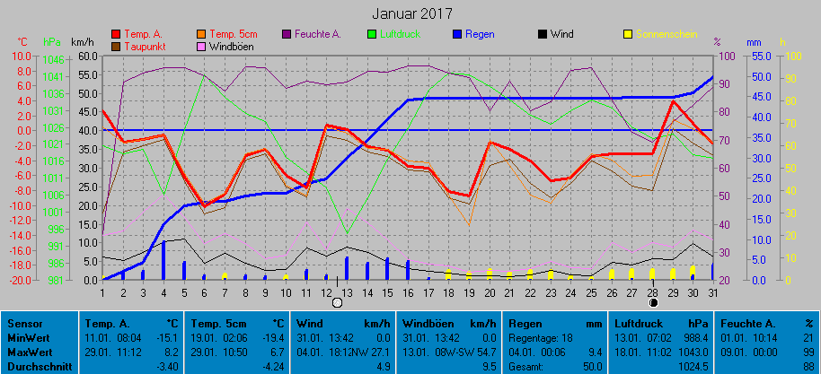 Grafik Monat Januar 2017